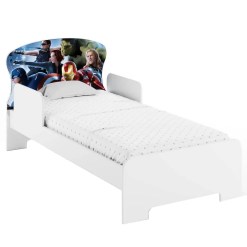 Cama Infantil Vingadores Com Protecao Lateral Gabrielli