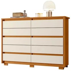 Comoda Duetto 10 Gavetas Albatroz