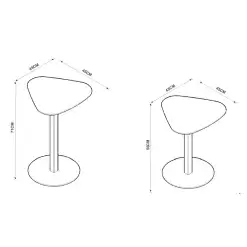 Conjunto Mezanino Paris Mesa De Apoio E Lateral Tebarrot Medidas