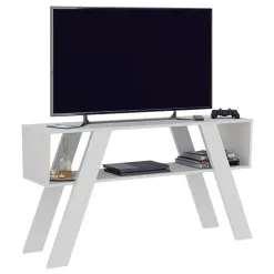 Rack Detroit Atualle Para TV Ate 55 Polegadas Branco