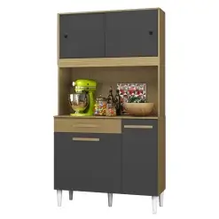 Armario De Cozinha 910 4 Portas 1 Gaveta