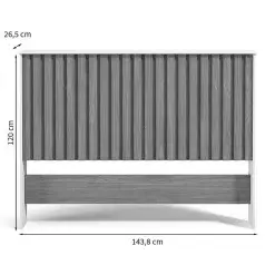 Cabeceira Detroit Casal Ripado Tebarrot Nature Medidas