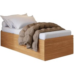 Cama Matrix 3 Em 1 Solteiro Com Auxiliar E Casal Tebarrot Nature