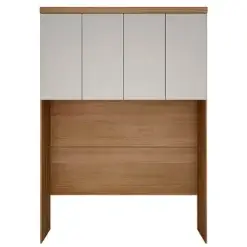 Guarda Roupa Rizon Modulo Aereo Casal 4 Portas Novo Horizonte Cumaru Fendi