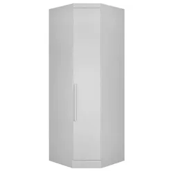 Guarda Roupa Rizon Modulo Canto Obliquo 1 Porta Novo Horizonte Branco