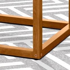 Mesa De Centro Supreme Tebarrot Off White Nature Detalhe
