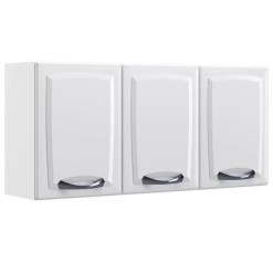 Armario Aereo New Premium 120cm 3 Portas Itatiaia