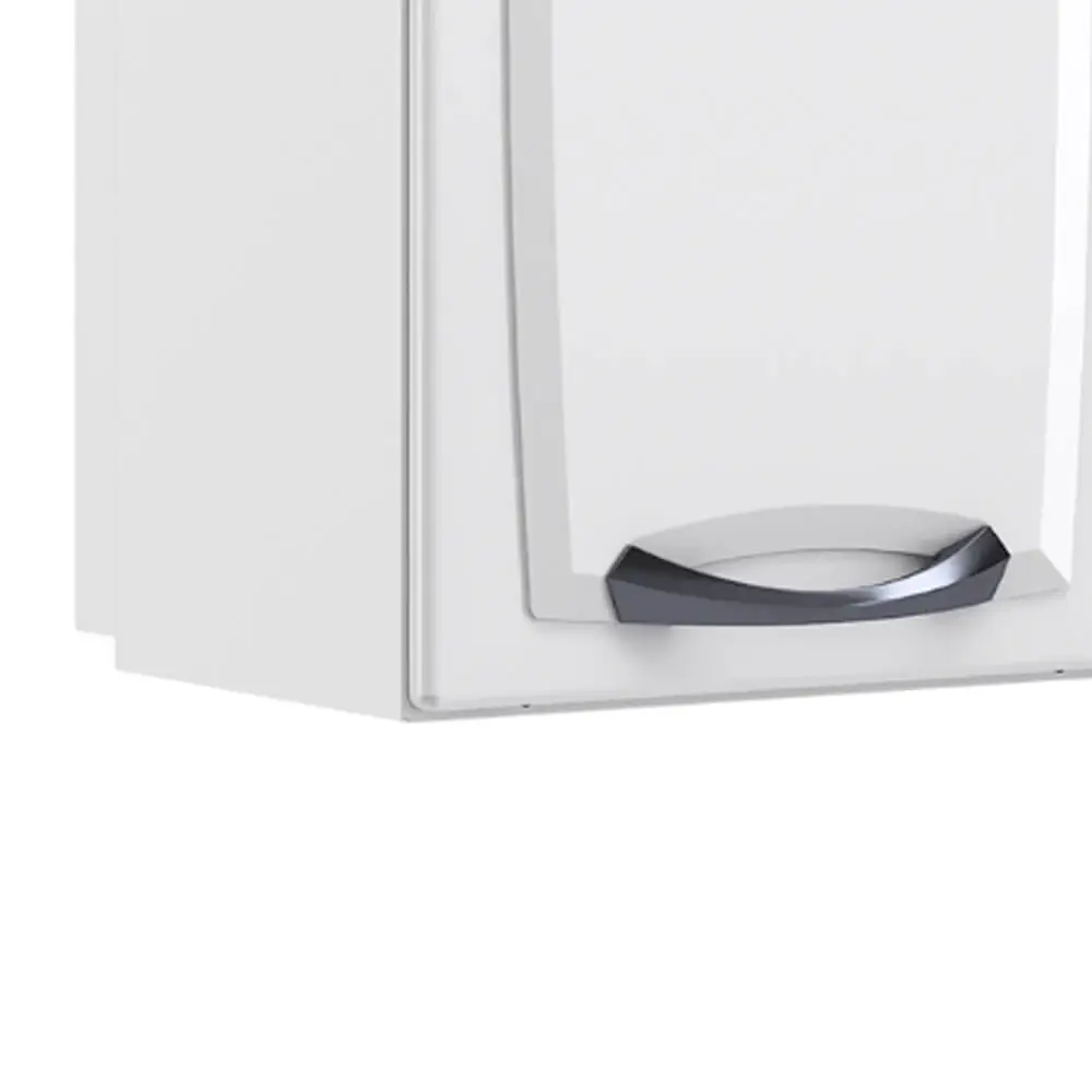 Armario Aereo New Premium 120cm 3 Portas Itatiaia Branco Detahe