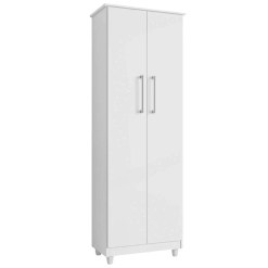 Armario Multiuso Nina 2 Portas Rud Rack Branco