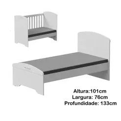 Berco Eloa Mini Cama Carolina Baby Medidas