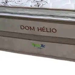 Colchao Dom Helio Queen Molas Ensacadas 30x198x158 Ecotec Detalhe