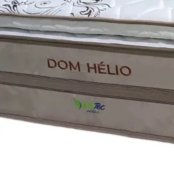 Colchao Dom Helio Queen Molas Ensacadas 30x198x158 Ecotec Detalhe