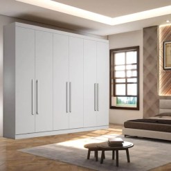 Guarda Roupa Genova Casal 6 Portas 6 Gavetas Bianchi
