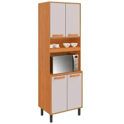 Paneleiro Napoles 4 Portas Itatiaia Cinamomo Off White