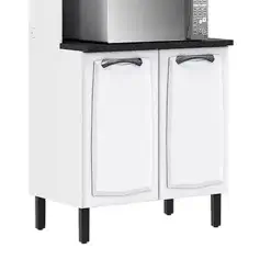 Paneleiro New Premium 4 Portas Itatiaia Branco Detalhe