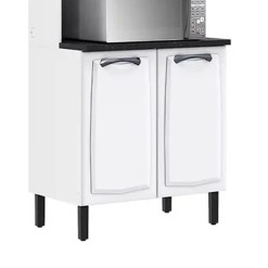 Paneleiro New Premium 4 Portas Itatiaia Branco Detalhe