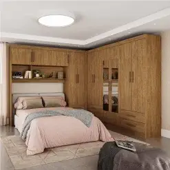 Guarda Roupa Modulado Carioca Hercules Casal 11 Portas 6 Gavetas