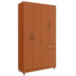 Guarda Roupa New Marbella Solteiro 5 Portas 1 Gaveta