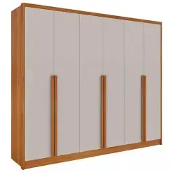 Guarda Roupa Realeza Casal 6 Portas 6 Gavetas Tcil