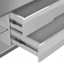 Rack Limit 180cm 2 Gavetas Para TV Ate 65 Polegadas Tebarrot Detalhe