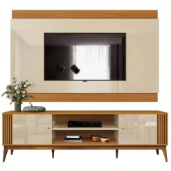 Rack Com Painel Legacy 160cm Para TV Ate 60 Polegadas EDN