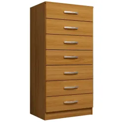 Comoda Macabu 7 Gavetas Pomba Cinamomo
