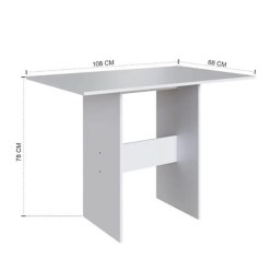 Mesa De Jantar Karla Com 4 Cadeiras Indekes Medidas Mesa