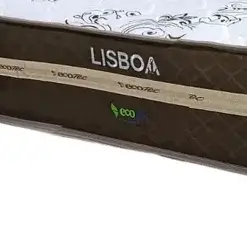 Colchao Lisboa Viuva Molas Ensacadas 24x188x128 Ecotec Detalhe Frontal