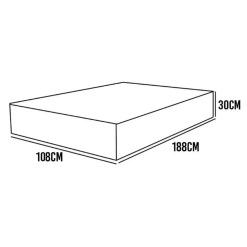 Colchao Toronto Ecotec Solteirao Molas Ensacadas 30x188x108 Medidas