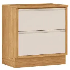 Balcao Lisboa 80cm 1 Porta 1 Gaveta Para Cozinha Itatiaia Off White