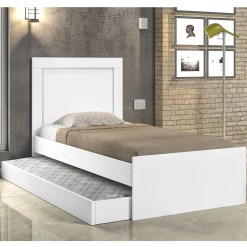 Cama Luara Solteiro Com Cama Auxiliar Cambel