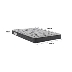 Colchao Fort Tech ISO 150 Casal 18x188x138 Espuma D45 Ortobom Medidas