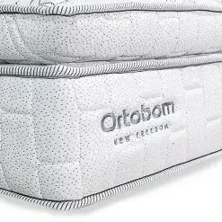 Colchao New Freedom Casal Molas Ensacadas Com Pillow Top 32x188x138cm Detalhe