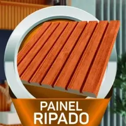 Painel Arbo Sem Nicho 225cm Para TV Ate 75 Polegadas EDN Detalhe