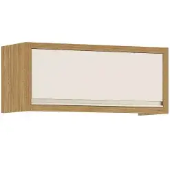 Armario Aereo Lisboa 80cm 1 Porta Itatiaia Off White