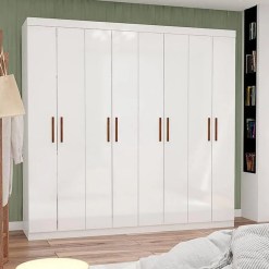 Guarda Roupa Rubi Casal 8 Portas 4 Gavetas Carioca