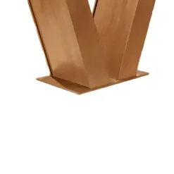 Mesa Classic 120x80cm Cel Moveis Detalhe Base