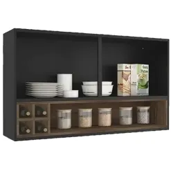 Armario Aereo Exclusive 120cm 2 Portas Itatiaia Interno