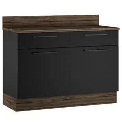 Balcao Exclusive 120cm 2 Portas 2 Gavetas Para Cozinha Itatiaia