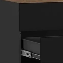 Balcao Exclusive 80cm 3 Gavetas Para Cozinha Itatiaia Detalhe