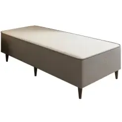 Cama Box Alto Nivel Solteiro Ortopedica 88x188x47cm