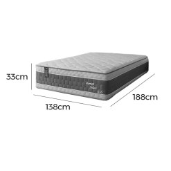 Colchao Versalhes Casal D45 Com Molas Ensacadas 33x188x138 Sobral Rezende Medidas