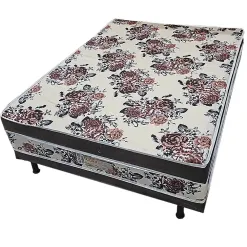 Cama Box Luxo Casal Ortopedica 138x188x40cm Bio Flex