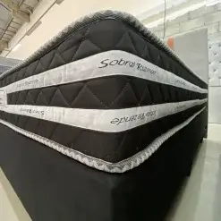 Colchao Bellatrix Casal 24x188x138 D45 Sobral Rezende Foto Real Detalhe