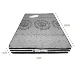 Colchao Bellatrix Queen 24x198x158 D45 Sobral Rezende Medidas