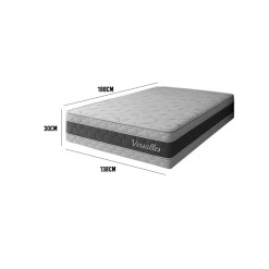 Colchao Versalles Casal D40 Com Molas Ensacadas 30x188x138 Sobral Rezende Medidas