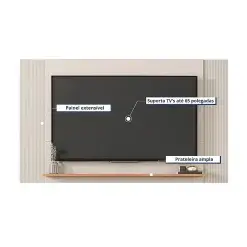 Painel Extensivel Mondrian Para TV Ate 65 Polegadas Caemmun Detalhe