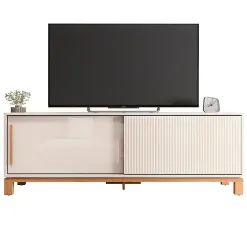 Rack Mondrian 180cm Para TV Ate 65 Polegadas 2 Portas Caemmun