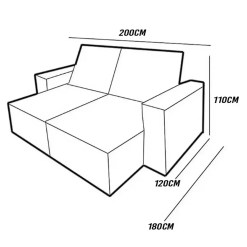 Sofa Gran Plus 200cm Em Veludo 3 Lugares Com Molas Ensacadas Retratil E Reclinavel Imperio Medidas