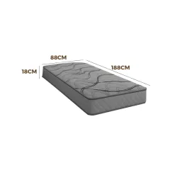 Colchao Max Sono Solteiro 88x188 D33 Paropas Medidas